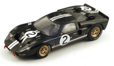 18LM66	Ford GT40 MK II #2 Winner 24H Le Mans 1966 B. McLaren - C. Amon 1:18